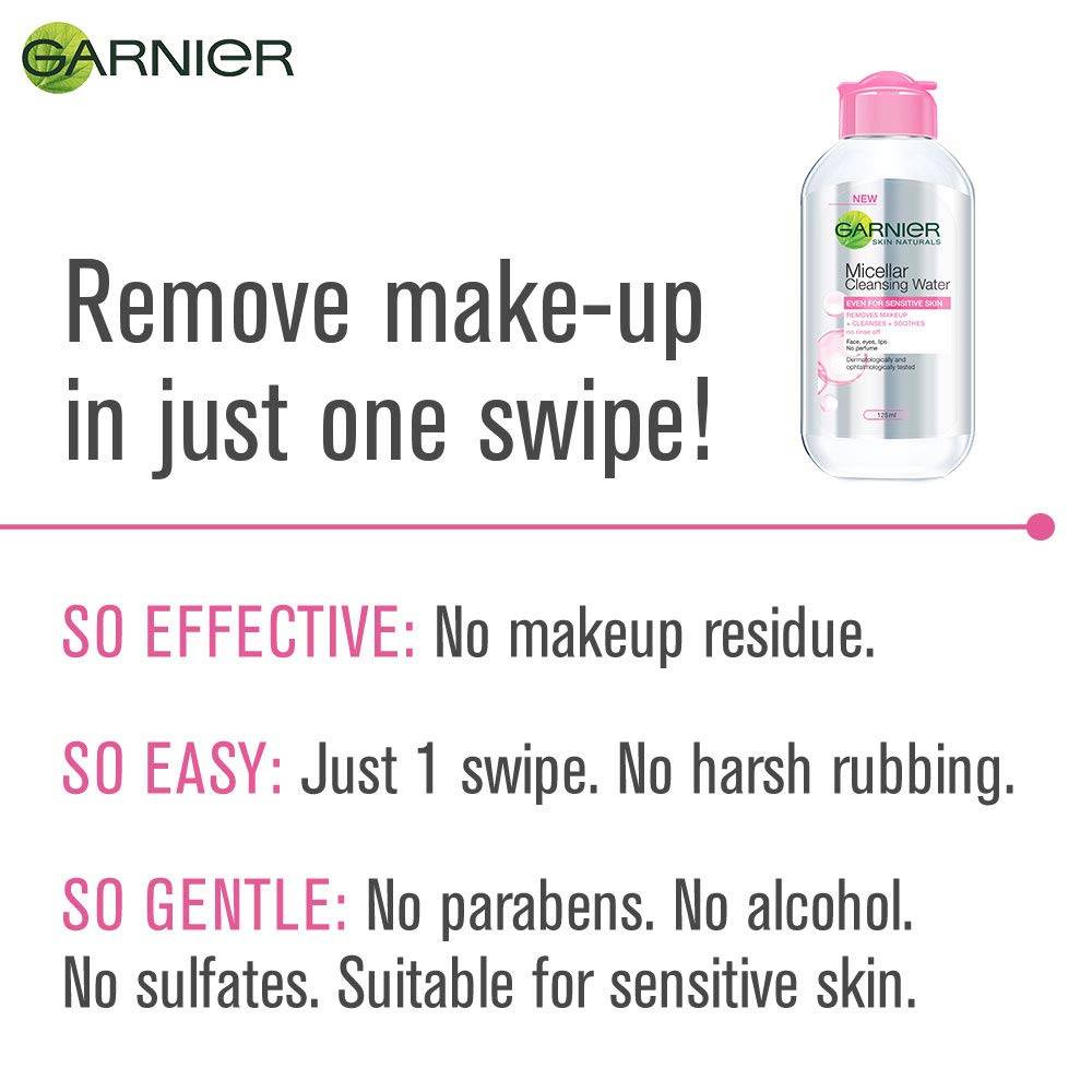 GARNIER MICELLAR CLEANSING WATER 125ML