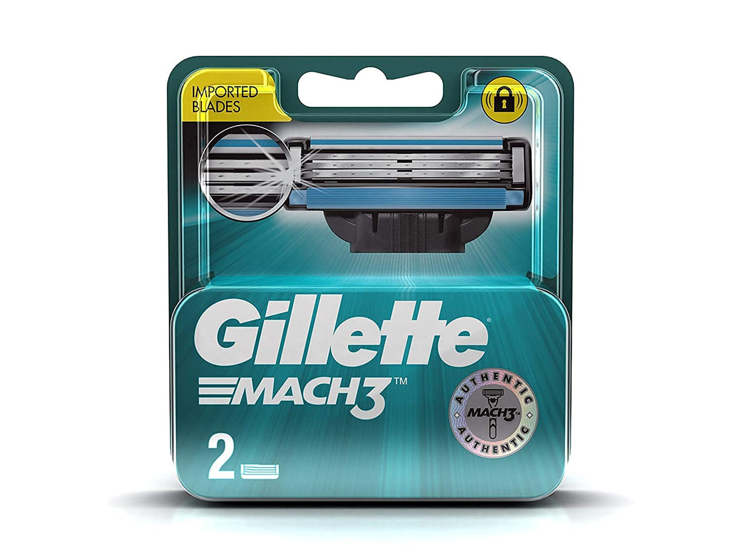 GILLETTE MACH3 CARTRIDGES,2 REFILLS