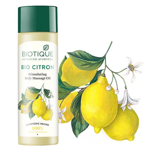 BIOTIQUE BIO CITRON BODY OIL,200ML