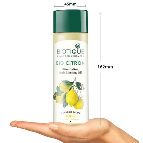 BIOTIQUE BIO CITRON BODY OIL,200ML