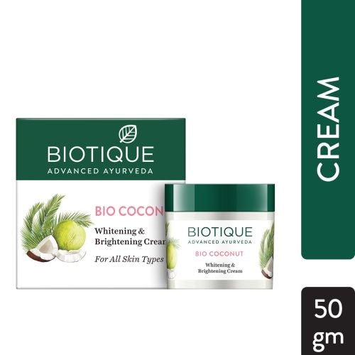 BIOTIQUE BIO COCONUT CREAM,50GM