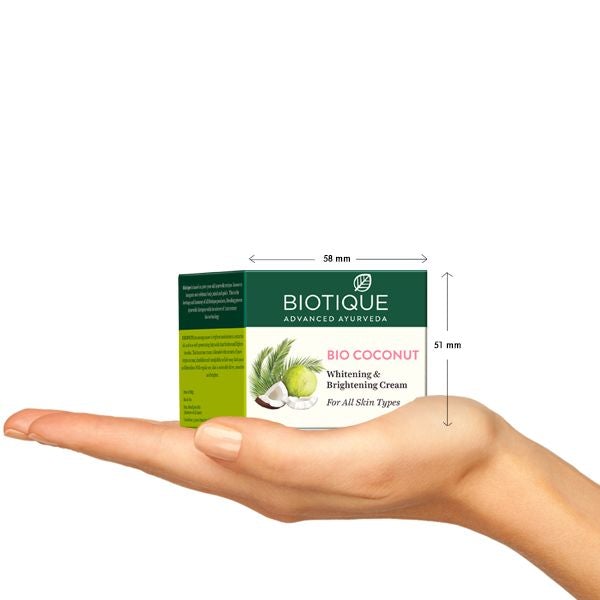 BIOTIQUE BIO COCONUT CREAM,50GM