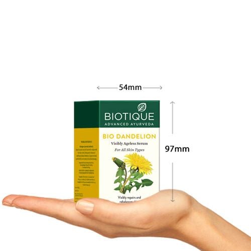BIOTIQUE BIO DANDELION SERUM,40ML