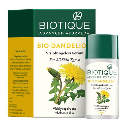 BIOTIQUE BIO DANDELION SERUM,40ML