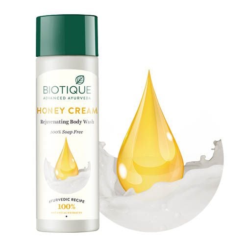 BIOTIQUE BIO HONEY CREAM BODY WASH,190ML