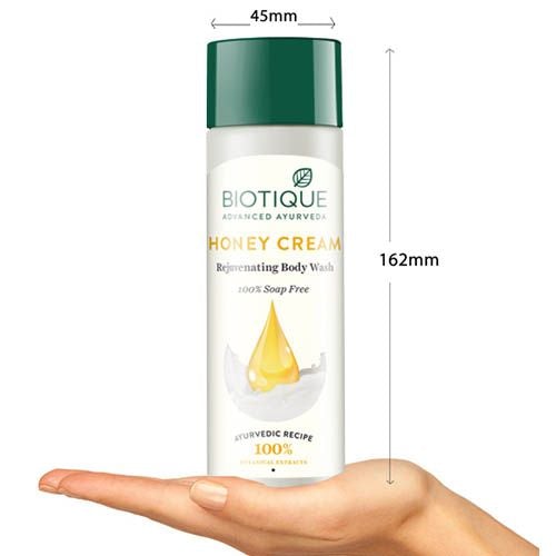 BIOTIQUE BIO HONEY CREAM BODY WASH,190ML