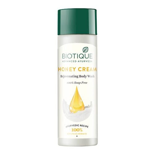 BIOTIQUE BIO HONEY CREAM BODY WASH,190ML