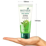 BIOTIQUE BIO NEEM FACE WASH,100ML