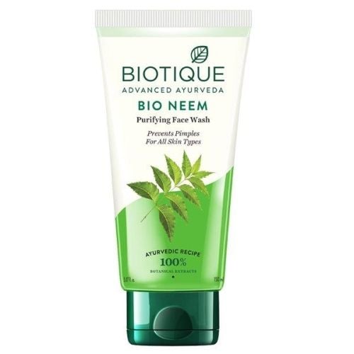 BIOTIQUE BIO NEEM FACE WASH,150ML