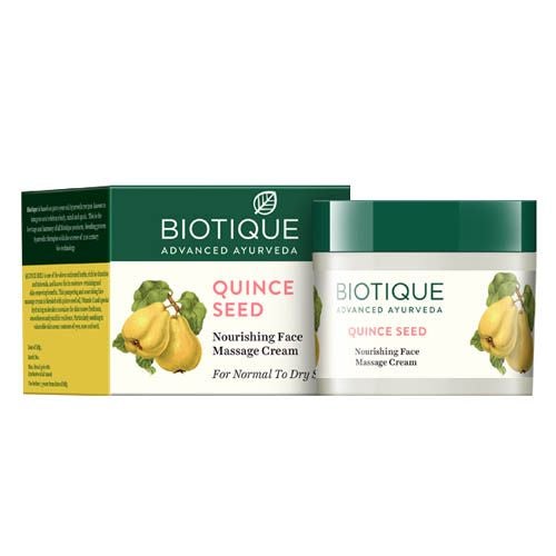 BIOTIQUE BIO QUINCE SEED MASSAGE CREAM,50GM