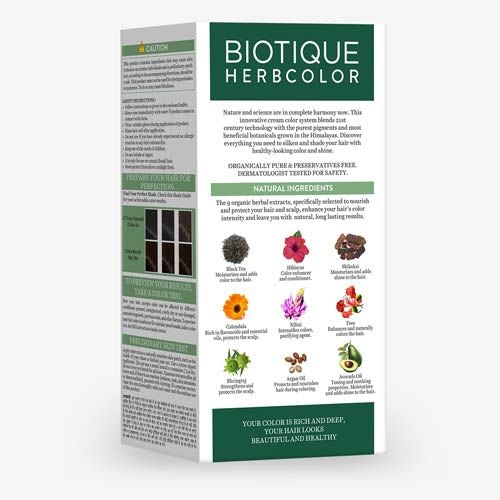 BIOTIQUE HERBCOLOR 4N BROWN