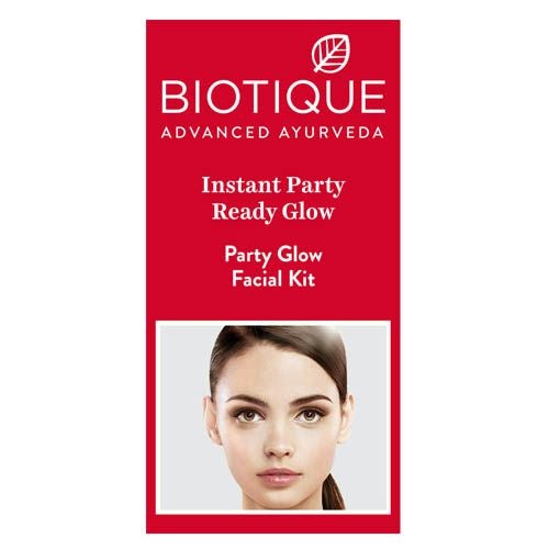 BIOTIQUE PARTY GLOW FACIAL KIT,65GM