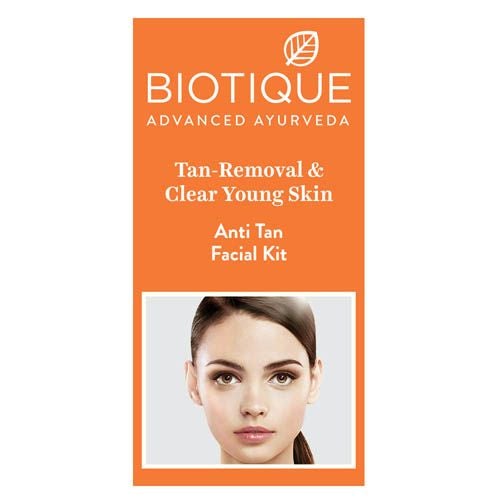 BIOTIQUE TAN REMOVAL FACIAL KIT,65GM