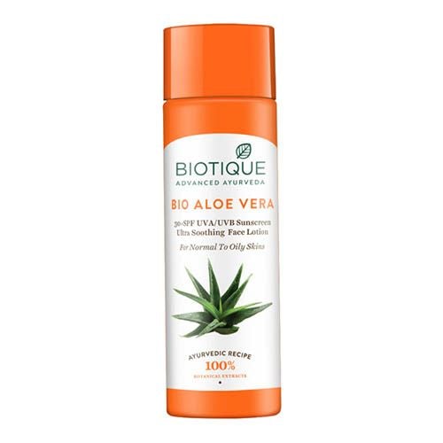 BIOTIQUE BIO ALOE VERA FACE LOTION,120ML