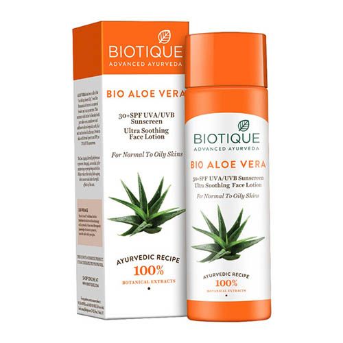 BIOTIQUE BIO ALOE VERA FACE LOTION,120ML