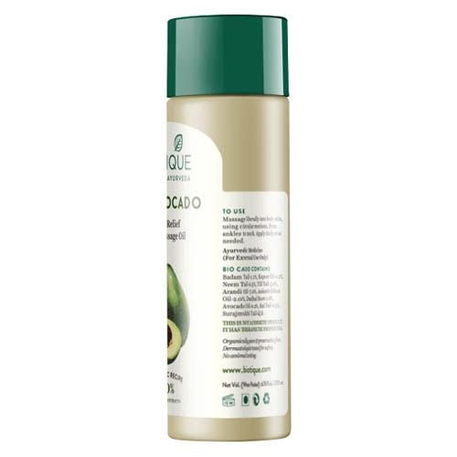 BIOTIQUE BIO AVOCADO BODY OIL,200ML