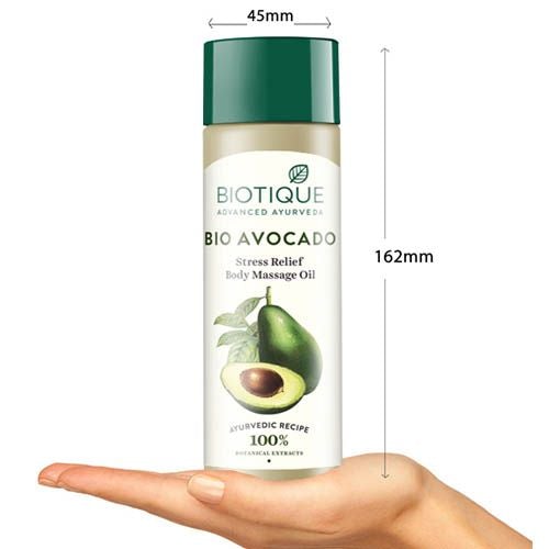 BIOTIQUE BIO AVOCADO BODY OIL,200ML