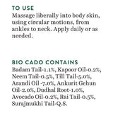 BIOTIQUE BIO AVOCADO BODY OIL,200ML