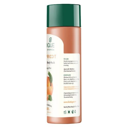 BIOTIQUE BIO APRICOT BODY WASH,190ML