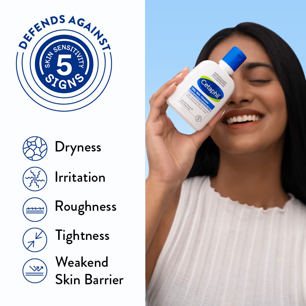 CETAPHIL OILY SKIN CLEANSER,125ML