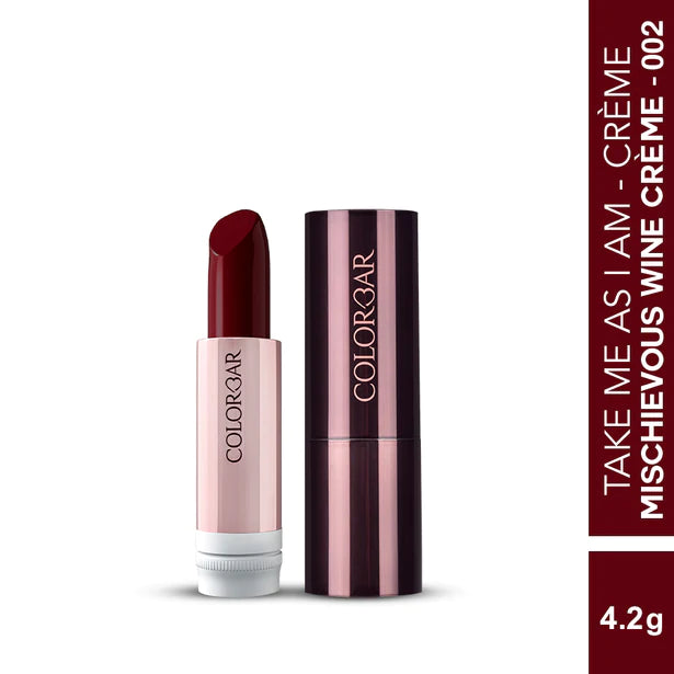 Colorbar Take Me As I Am Vegan Crème Refill Mischievous Wine Crème-002,4.2gm