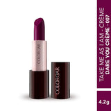Colorbar Take Me As I Am Vegan Crème Lipstick Dare You Crème-007,4.2gm