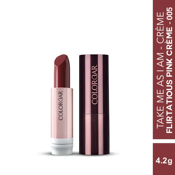 Colorbar Take Me As I Am Vegan Crème Refill Flirtatious Pink Crème-005,4.2gm