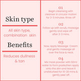 O3 D-tan Facial Kit with Peel Off Mask