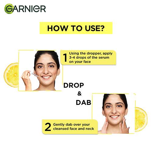 GARNIER BRIGHT COMPLETE VITAMIN C SERUM,30ML