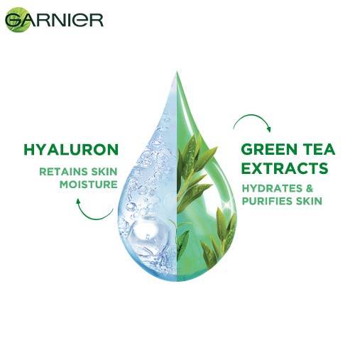 GARNIER SERUM HYDRA BOMB GREEN TEA SERUM MASK