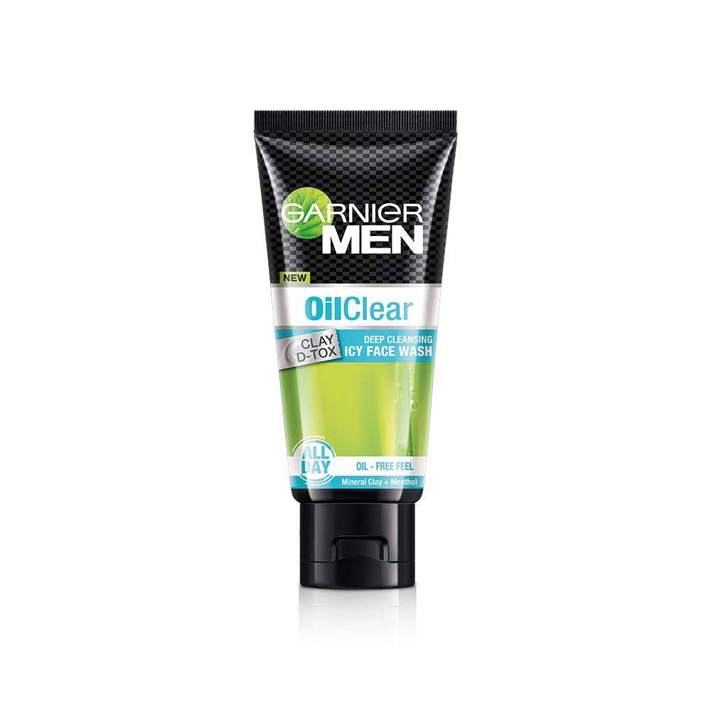 GARNIER MEN OIL CLEAR FACE WASH 50G