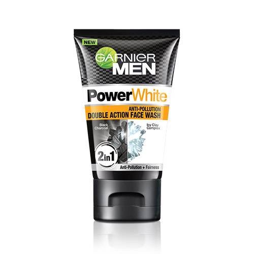 GARNIER MEN TURBO BRIGHT FACE WASH 100G