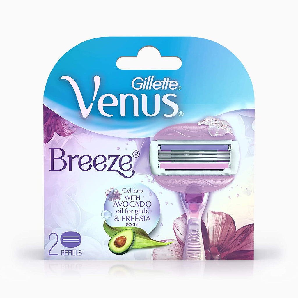 GILLETTE BREEZE CARTRIDGE,2 REFILLS