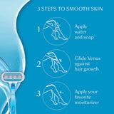 GILLETTE VENUS RAZOR WITH ALOE EXTRACTS