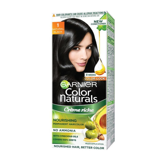 Garnier Color Naturals Crème Hair Colour (Shade 1 Natural Black)