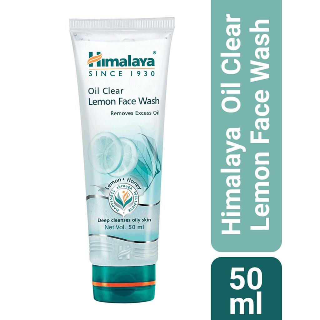 HIMALAYA OIL CLEAR LEMON FACE WASH,50ML