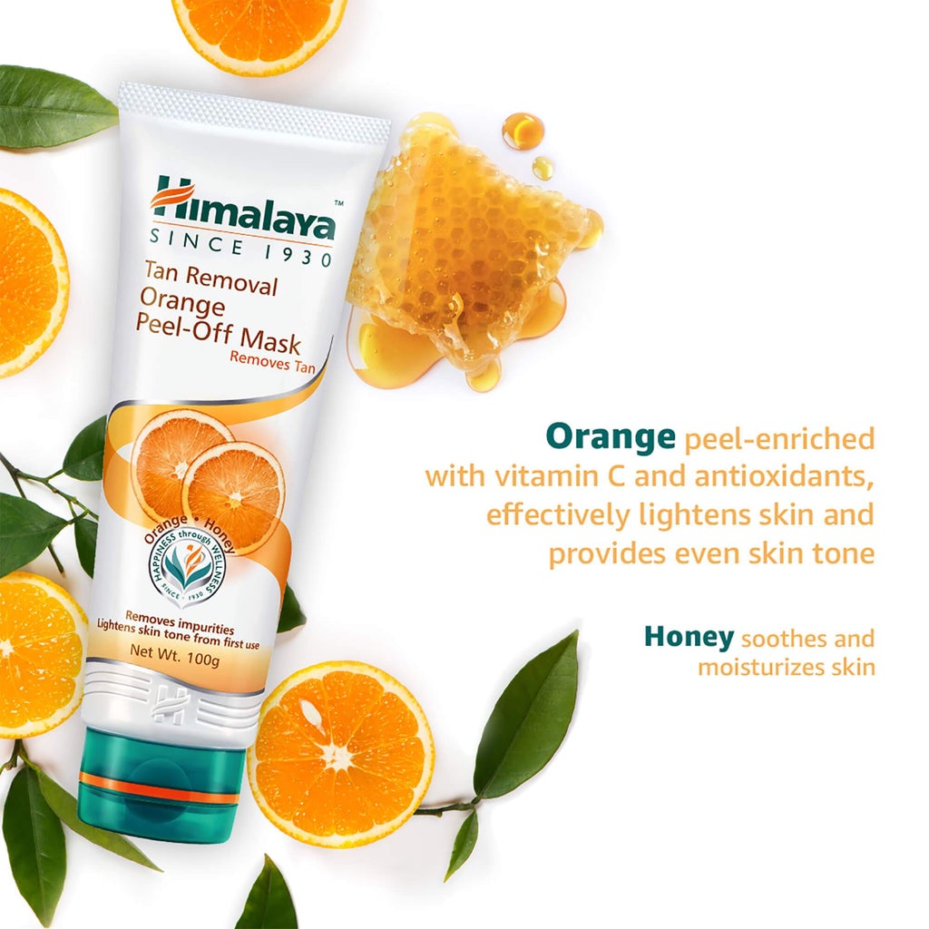 HIMALAYA ORANGE PEELOFF MASK,50GM