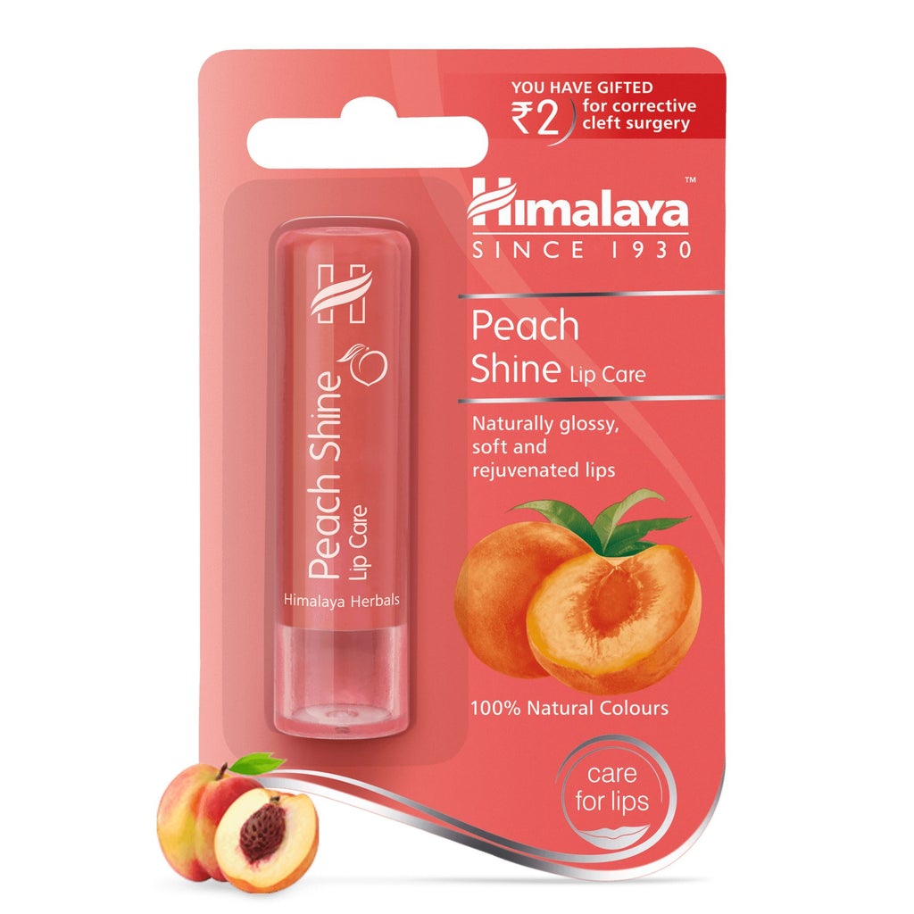 HIMALAYA PEACH SHINE LIP BALM