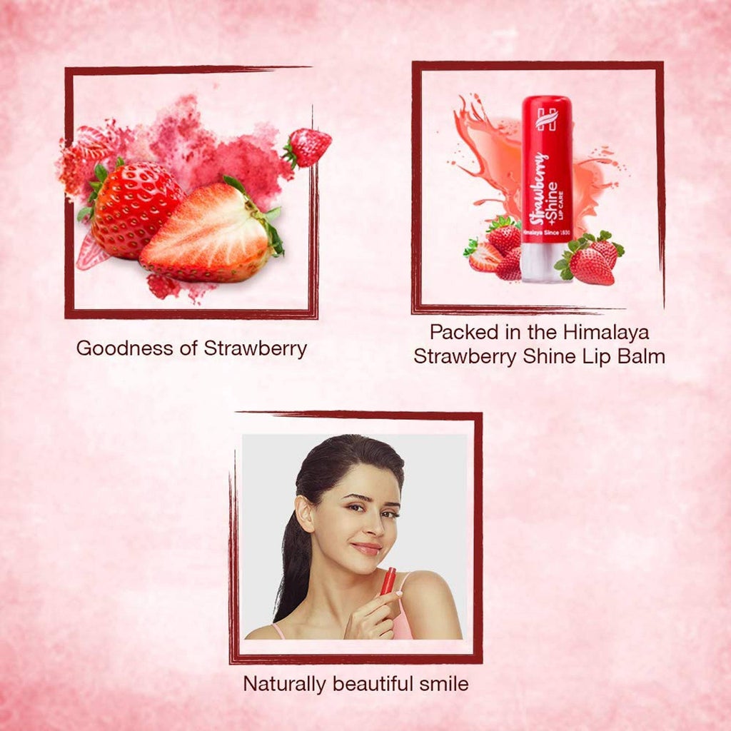 HIMALAYA STRAWBERRY SHINE LIP CARE
