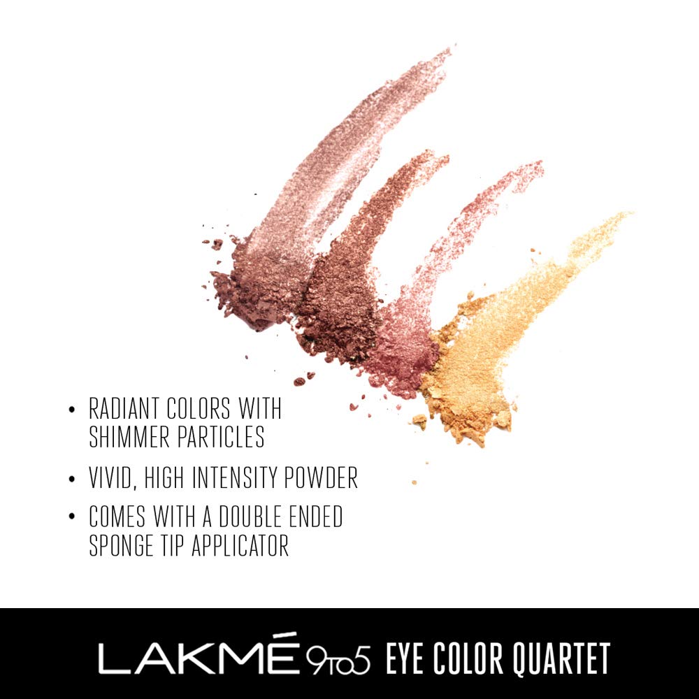 LAKME 9TO5 EYE QUARTET DESERT ROSE
