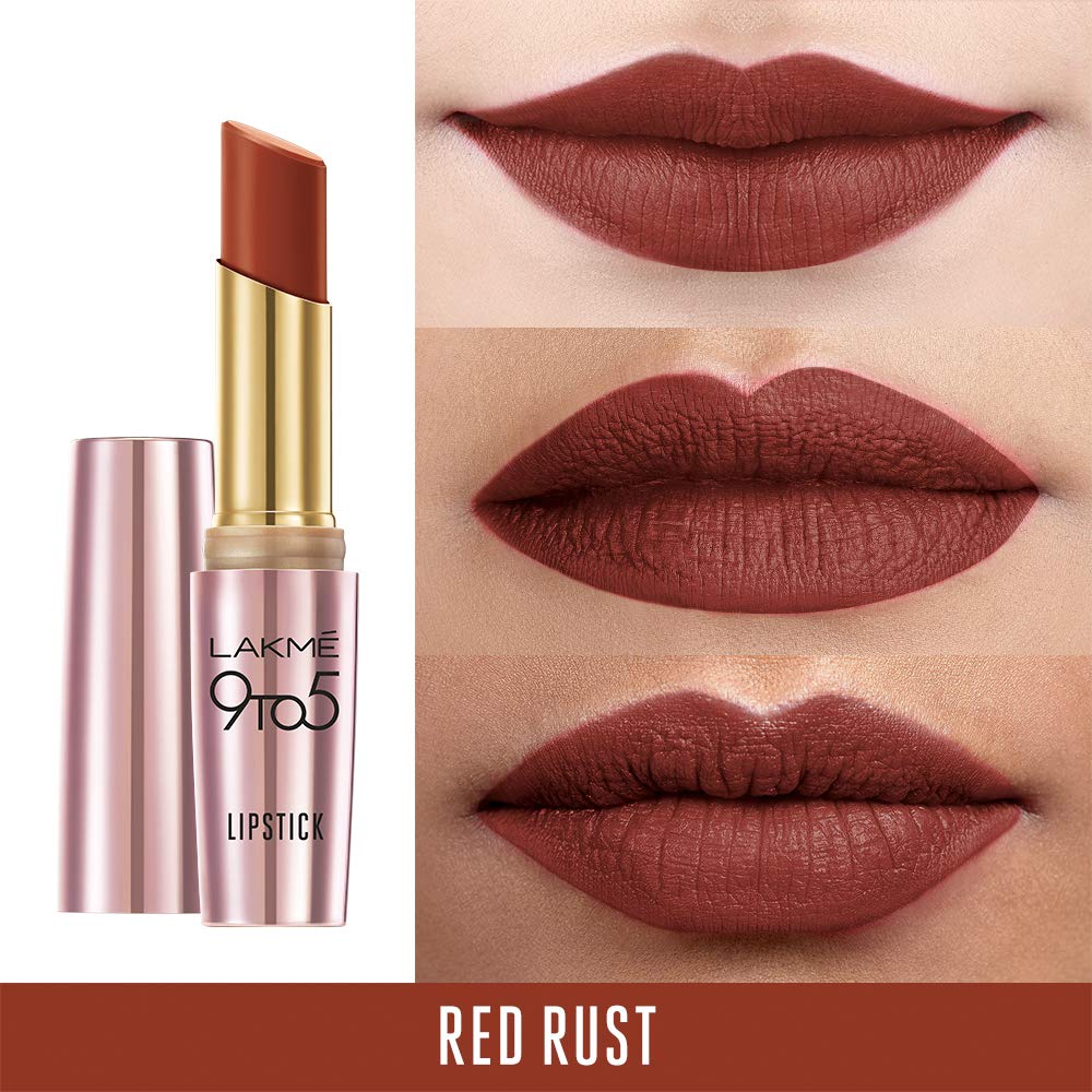 LAKME 9TO5 LIPSTICK PRIMER+MATTE LIPSTICK MR3
