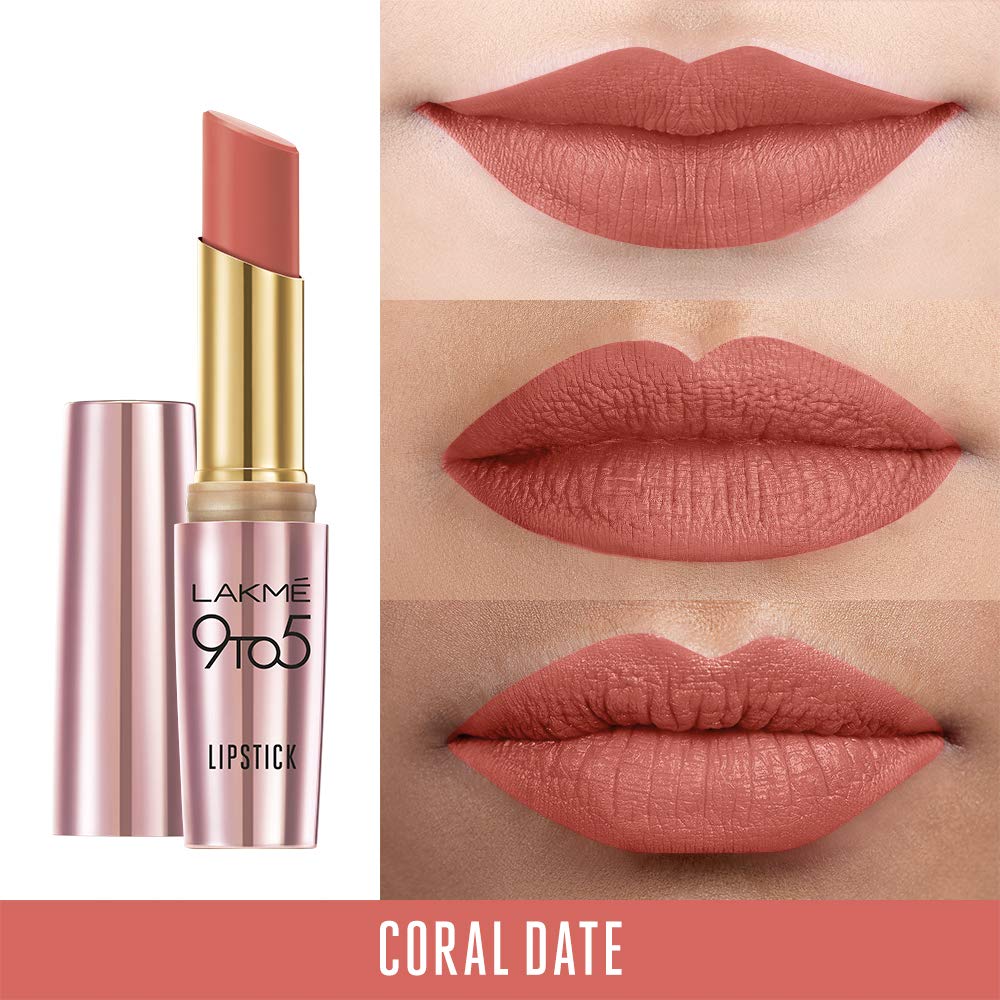 LAKME 9TO5 LIPSTICK PRIMER+MATTE MR6