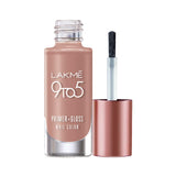 LAKME 9TO5 PRIMER GLOSS NAIL COLOR,NUDE WARMTH