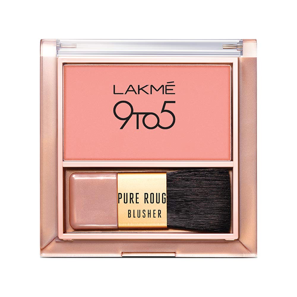 LAKME 9TO5 PURE ROUGE BLUSHER NUDE FLUSH