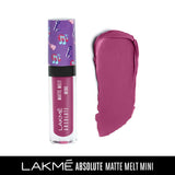 LAKME ABSOLUTE MATTE MELT MINI 202 NOMAD PINK
