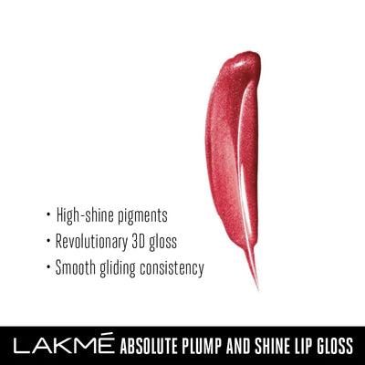 LAKME ABSOLUTE PLUMP & SHINE BEIGE SHINE,3ML