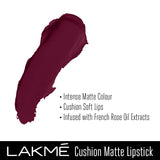LAKME CUSHION MATTE LIPSTICK CR10