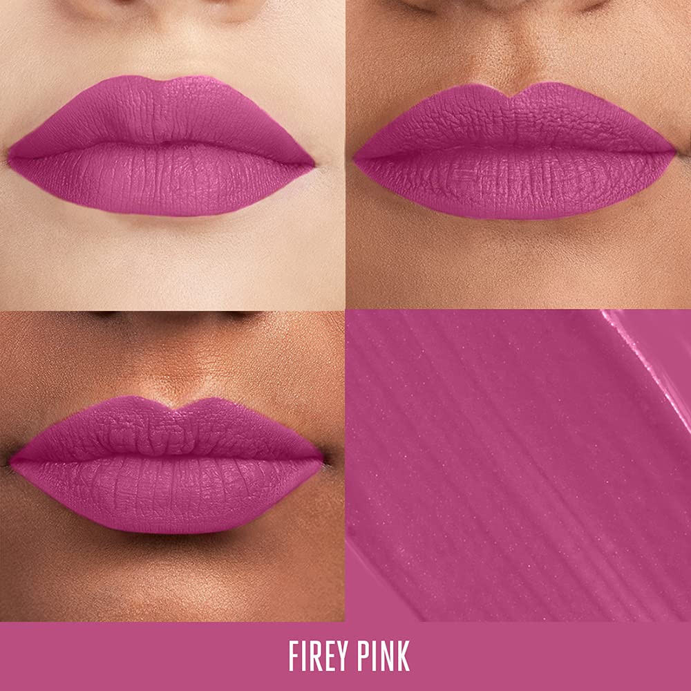 LAKME MATTE MELT LIQUID LIP COLOR,233 FIREY PINK,6ML