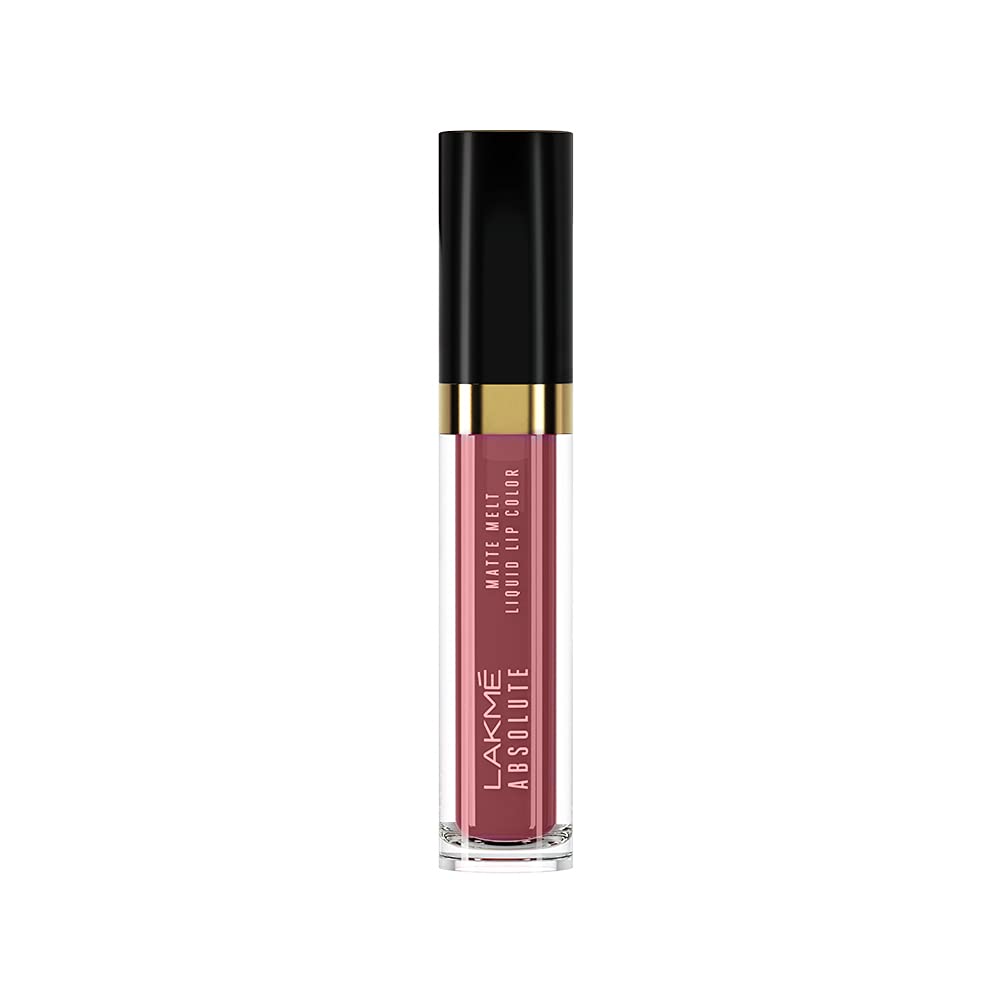 LAKME MATTE MELT LIQUID LIP COLOR,334 NUDE SENSATION,6ML