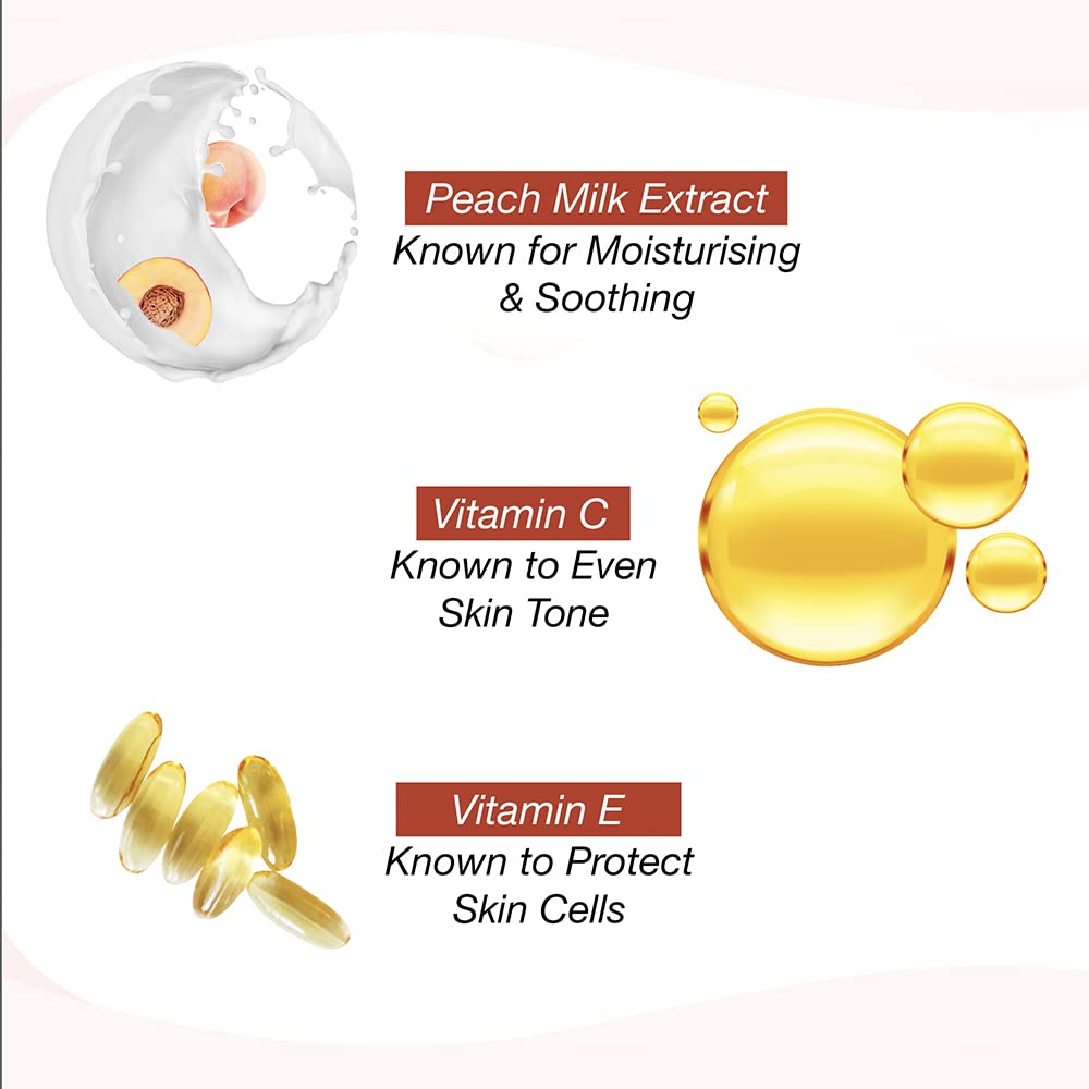 LAKME PEACH MILK LIGHT WEIGHT MOISTURISER 120ML